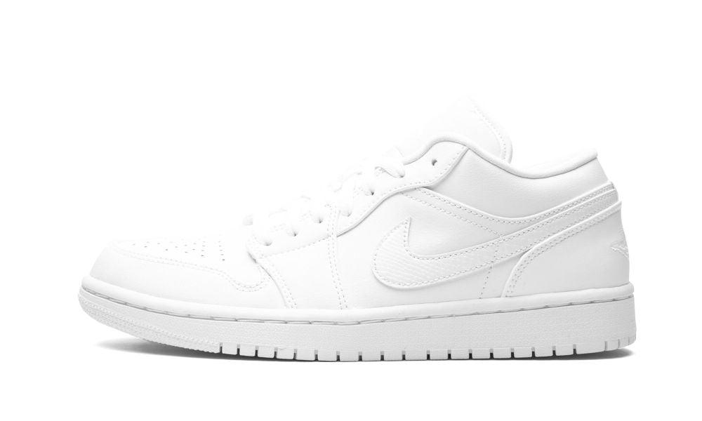 WMNS AIR JORDAN 1 LOW "Triple White" - ClaoukyShoes