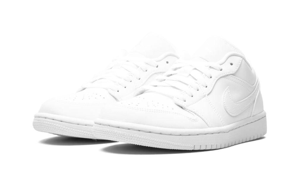 WMNS AIR JORDAN 1 LOW "Triple White" - ClaoukyShoes