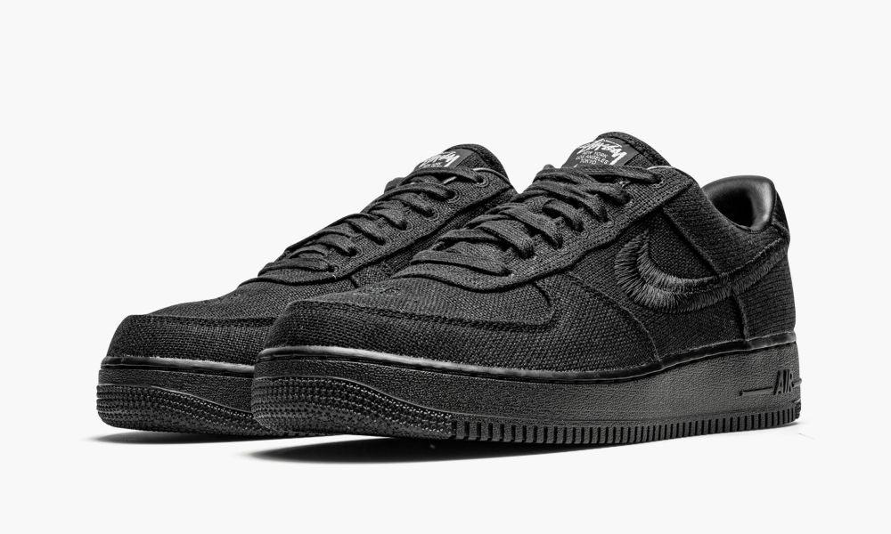 AIR FORCE 1 LOW "Stussy - Black" - ClaoukyShoes