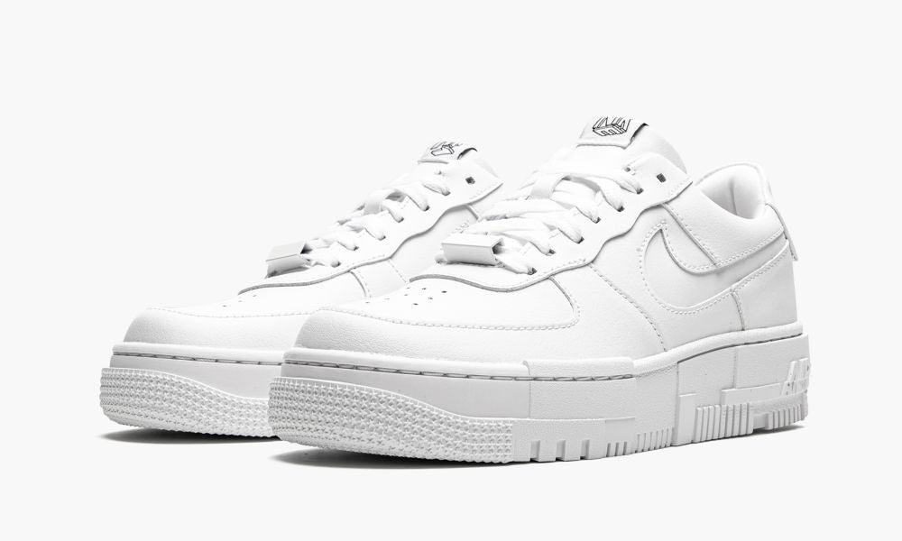 WMNS AIR FORCE 1 PIXEL "Triple White" - ClaoukyShoes