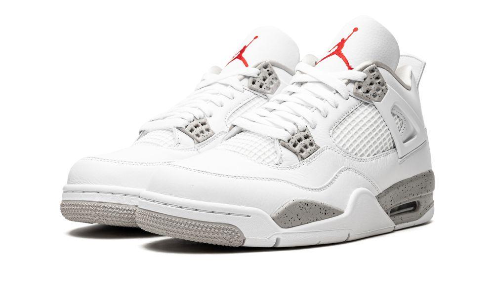 AIR JORDAN 4 RETRO "White Oreo" - ClaoukyShoes