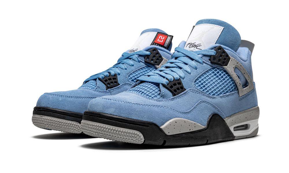 AIR JORDAN 4 RETRO "University Blue" - ClaoukyShoes