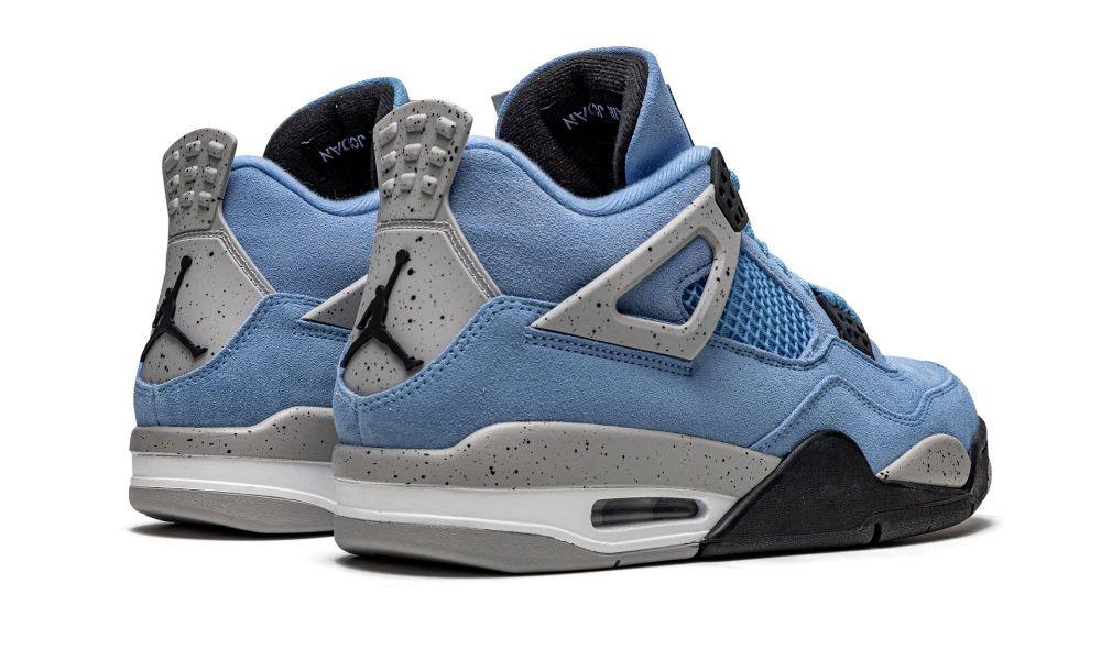 AIR JORDAN 4 RETRO "University Blue" - ClaoukyShoes