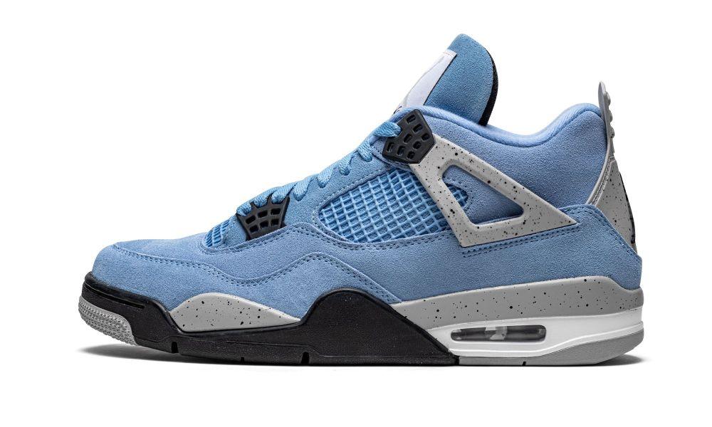 AIR JORDAN 4 RETRO "University Blue" - ClaoukyShoes