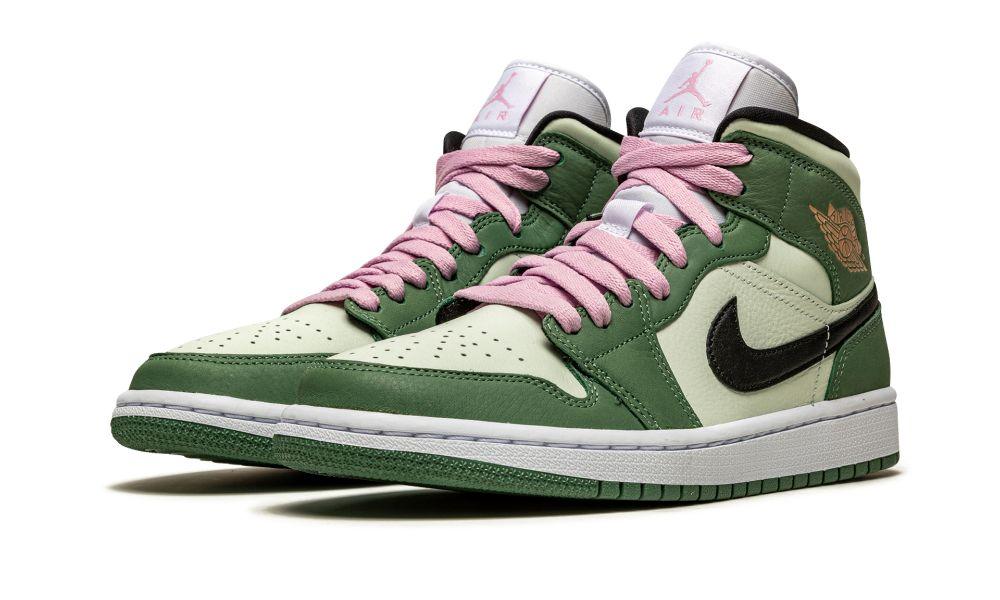 WMNS AIR JORDAN 1 MID SE "Dutch Green" - ClaoukyShoes