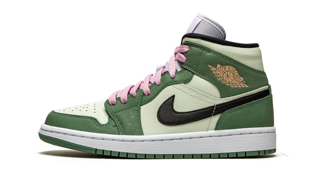 WMNS AIR JORDAN 1 MID SE "Dutch Green" - ClaoukyShoes