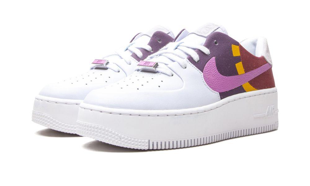 AIR FORCE 1 SAGE LOW LX WMNS "Grey Dark Orchid" - ClaoukyShoes