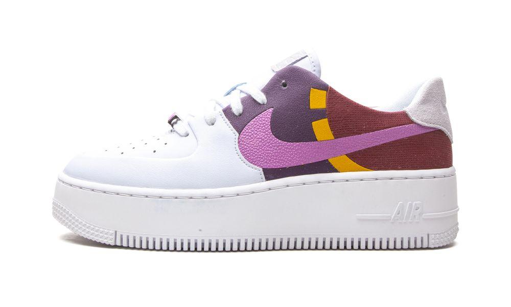 AIR FORCE 1 SAGE LOW LX WMNS "Grey Dark Orchid" - ClaoukyShoes