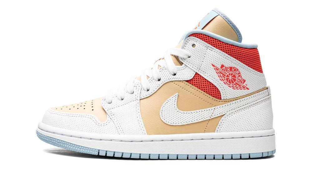 WMNS AIR JORDAN 1 MID SE "Sesame" - ClaoukyShoes