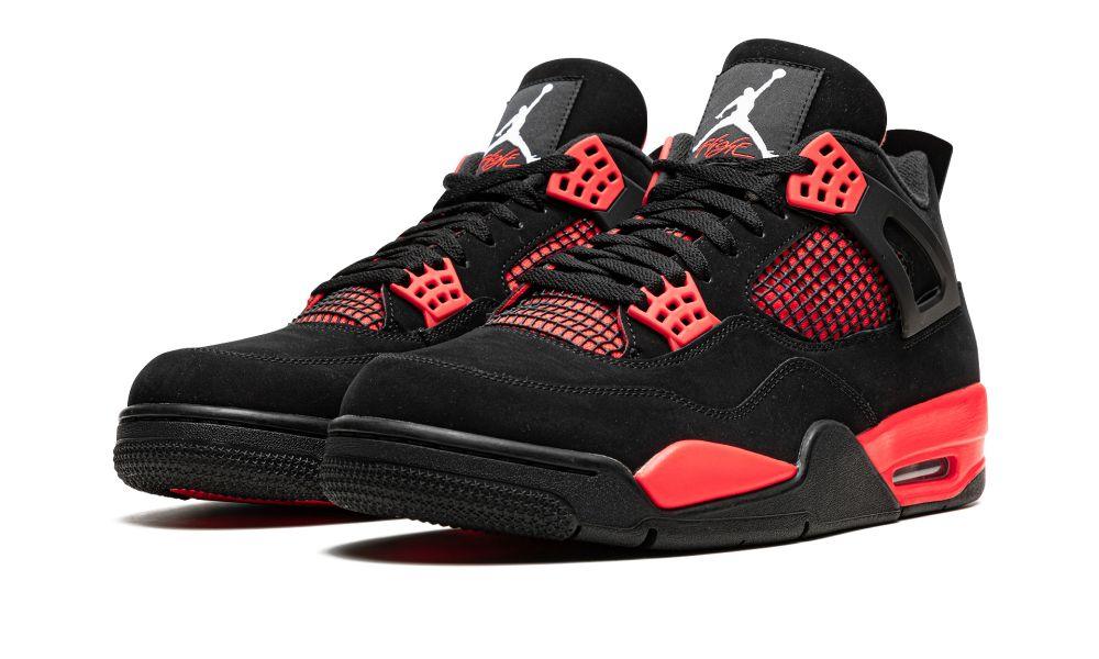 AIR JORDAN 4 RETRO "Red Thunder" - ClaoukyShoes