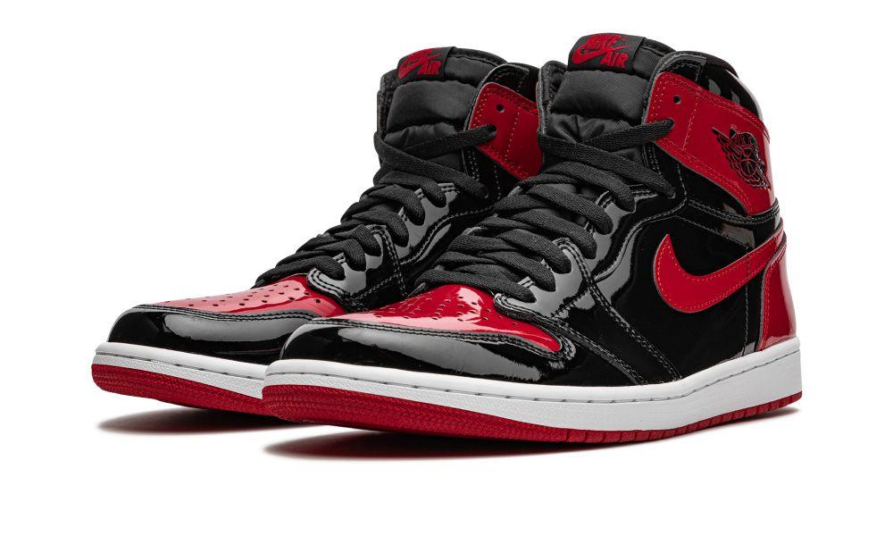 AIR JORDAN 1 RETRO HIGH OG "Bred Patent" - ClaoukyShoes