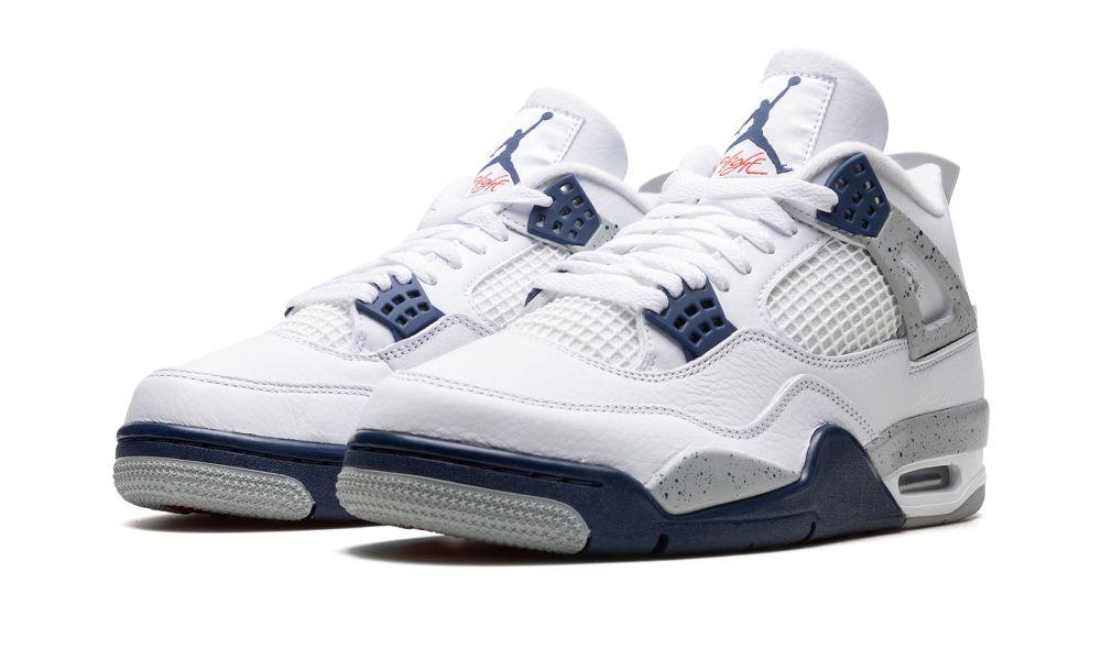 AIR JORDAN 4 "Midnight Navy" - ClaoukyShoes