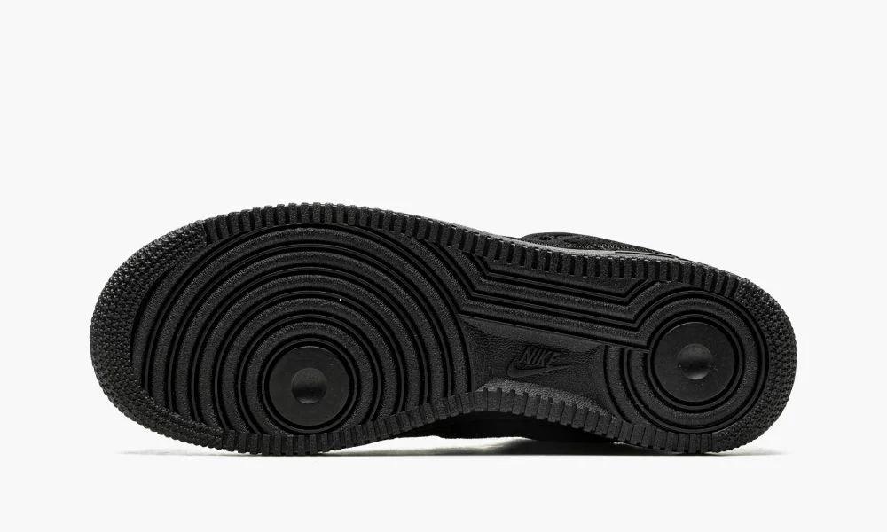 LOUIS VUITTON AIR FORCE 1 LOW "Virgil Abloh - BLACK/BLACK" - ClaoukyShoes