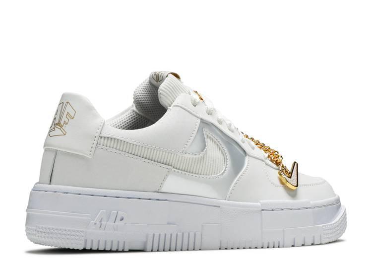 Air Force 1 Low Pixel Gold Chain - ClaoukyShoes