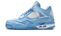 Air Jordan 4 Retro Off-White Blue - ClaoukyShoes