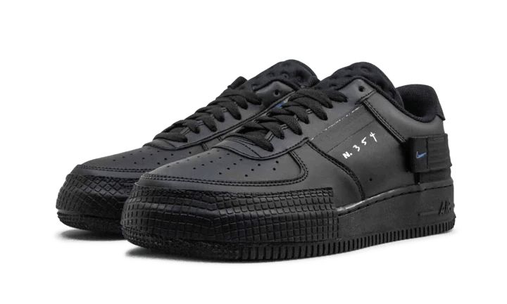 Air Force 1 Low Drop Type Triple Black - ClaoukyShoes