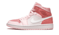 Air Jordan 1 Mid WMNS "Digital Pink" - ClaoukyShoes